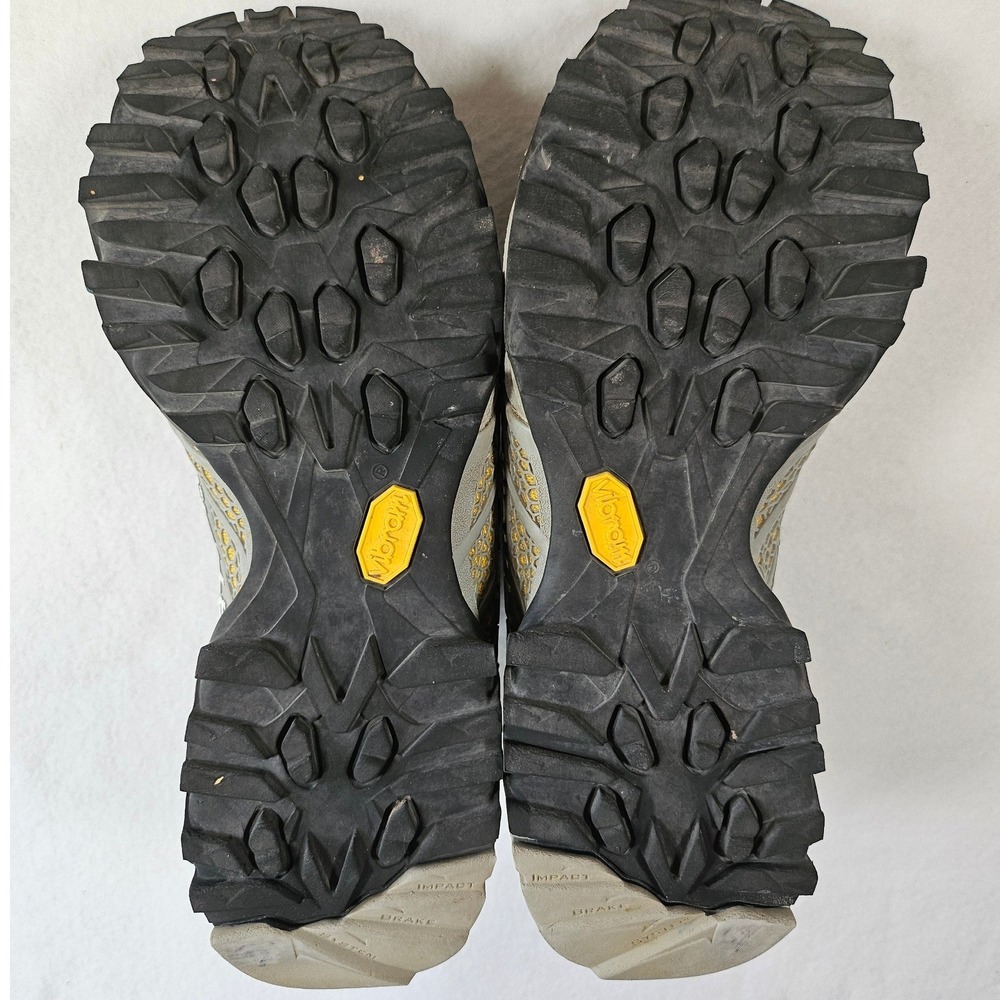 La Sportiva Synthesis Mid GTX Womens Hiking Trail Boots Gray Yellow Gore-Tex 7.5 - Picture 4 of 16
